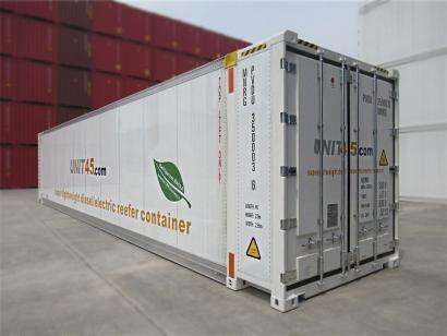 45ft super lichtgewicht diesel-electric reefer